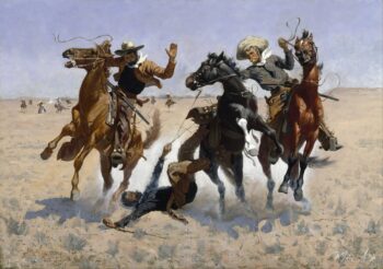 Aider un camarade – Frederic Remington Frederic Remington