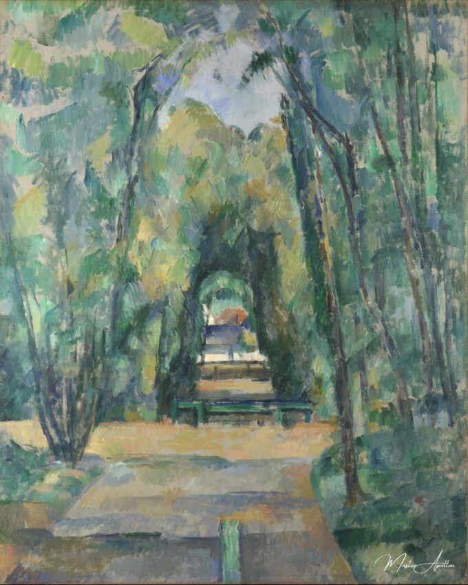 Allée à Chantilly – Paul Cézanne Paul Cézanne