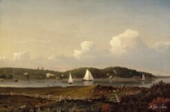 Anse d’eau douce de Dolliver’s Neck, Gloucester – Fitz Henry Lane Fitz Henry Lane