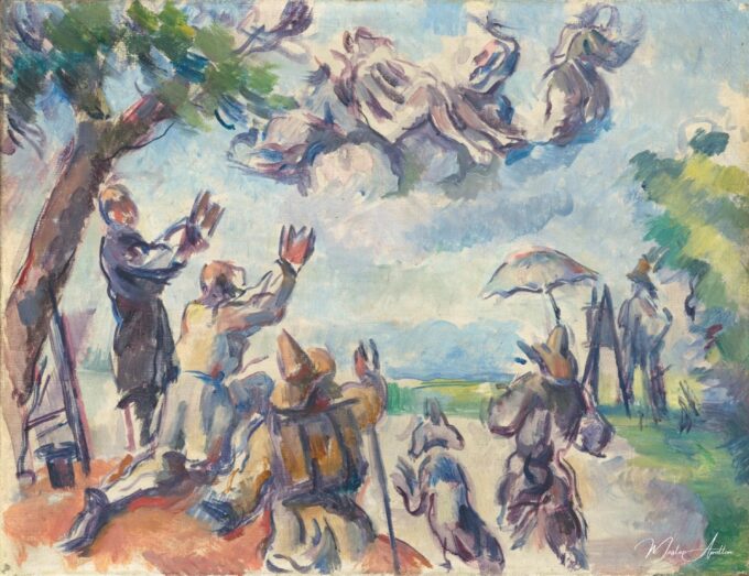 Apothéose de Delacroix – Paul Cézanne Paul Cézanne
