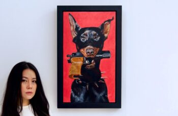 Apporte mon arme | 35 X 60 cm La Galerie d'art en ligne art gallery