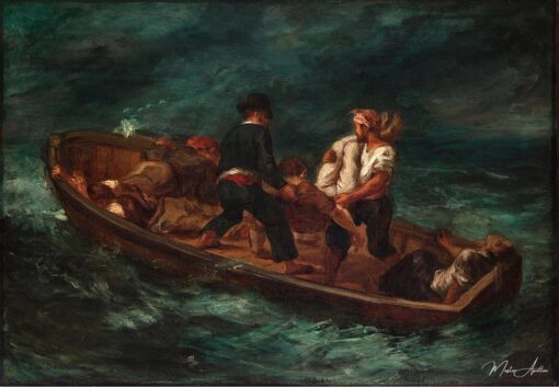 Après le naufrage – Eugène Delacroix Eugène Delacroix