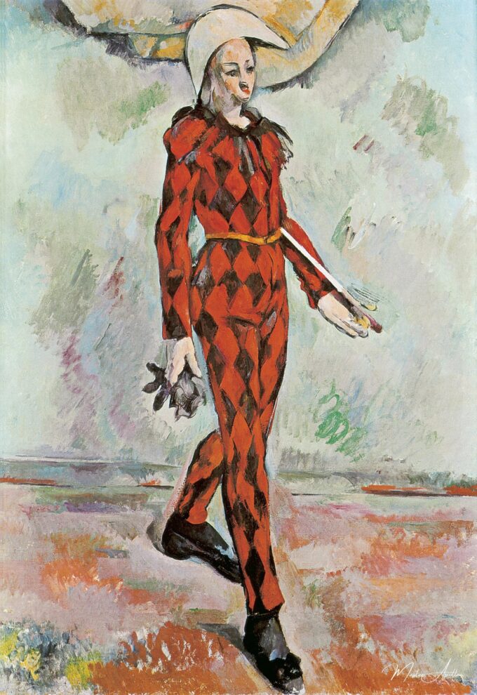 Arlequin – Paul Cézanne Paul Cézanne