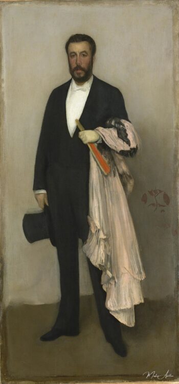 Arrangement en couleur chair et noir : Portrait de Théodore Duret – James Abbott McNeill Whistler James Abbott McNeill Whistler