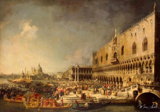 Arrivée de l’ambassadeur de France à Venise – Giovanni Antonio Canal Giovanni Antonio Canal