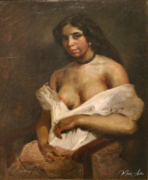 Aspasie – Eugène Delacroix Eugène Delacroix