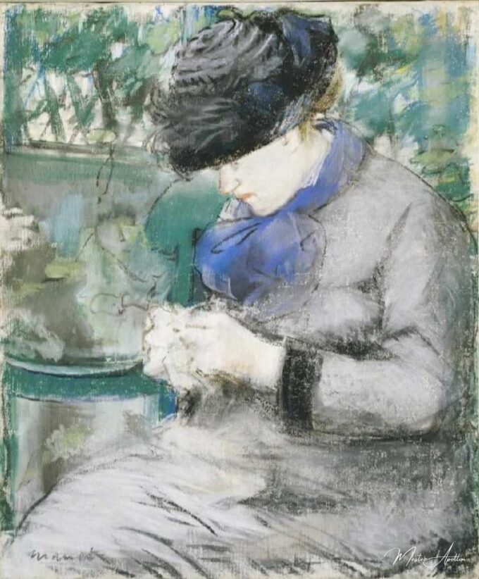 Assis dans le jardin – Edouard Manet Édouard Manet