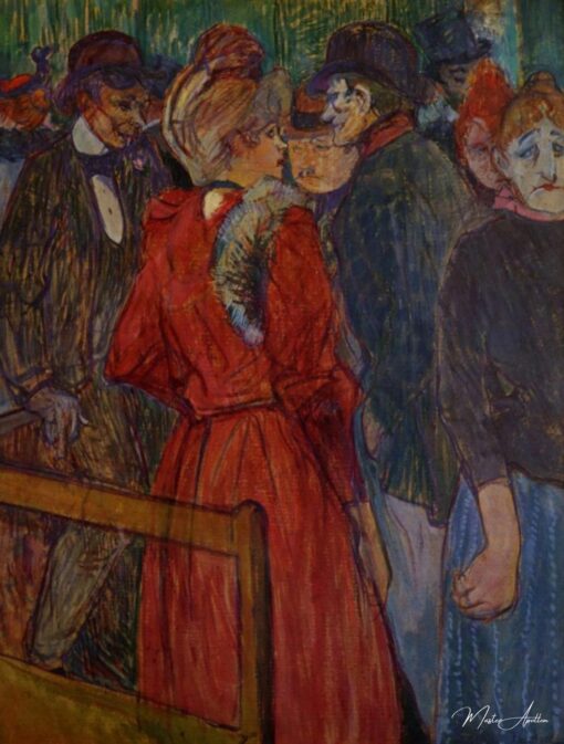 Au Moulin de la Galette – Toulouse Lautrec Henri de Toulouse-Lautrec