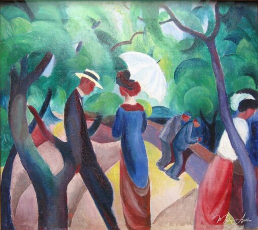 August Macke Promenade – August Macke August Macke