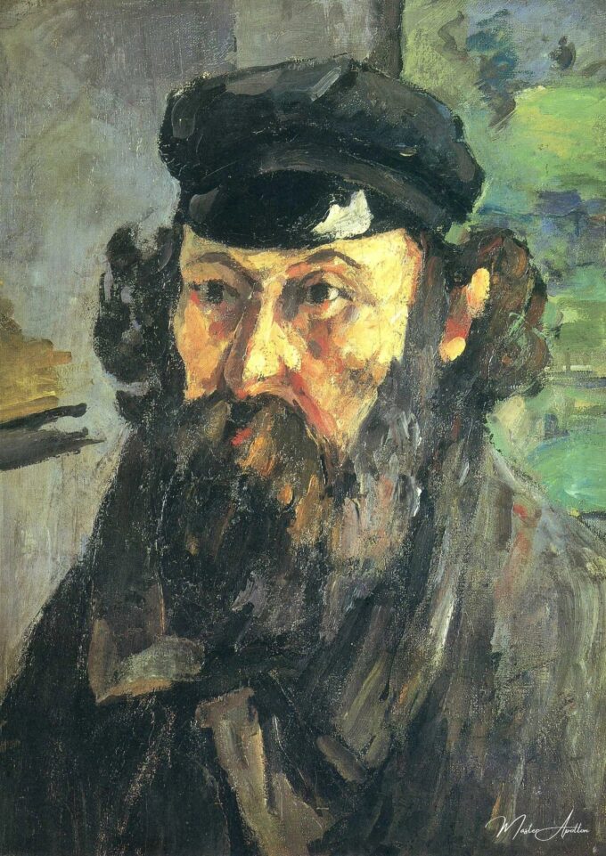 Auto-portrait avec le chapeau – Paul Cézanne Paul Cézanne