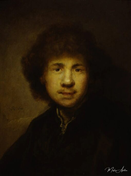 Autoportrait 1630 – Rembrandt van Rijn Rembrandt van Rijn