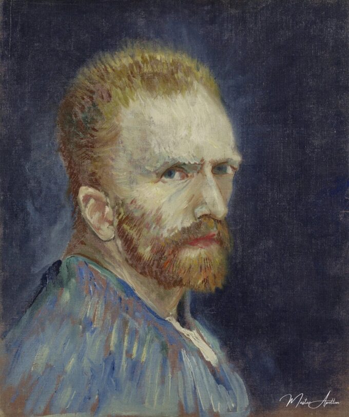 Autoportrait,1887 de Van Gogh Série des Autoportraits de Vincent van Gogh 2