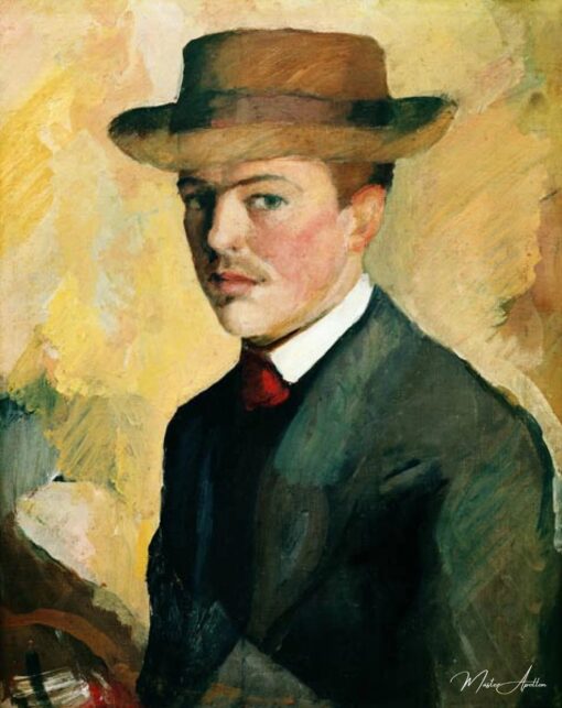 Autoportrait 1909 – August Macke August Macke 2