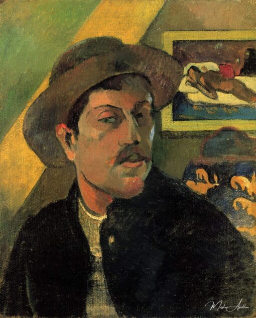 Autoportrait au chapeau – Paul Gauguin Paul Gauguin