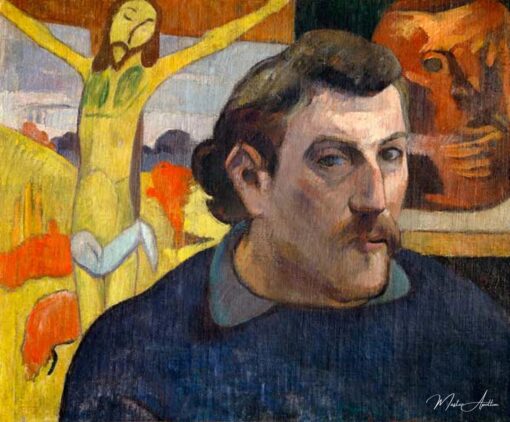 Autoportrait avec le Christ jaune – Paul Gauguin Paul Gauguin