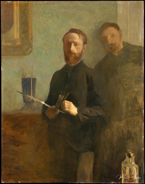 Autoportrait avec Waroquy – Édouard Vuillard Édouard Vuillard