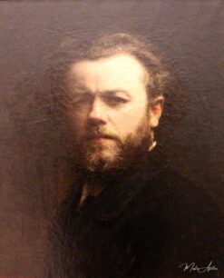 Autoportrait, Corridor de Vasari, Florence – Henri Fantin-Latour Henri Fantin-Latour