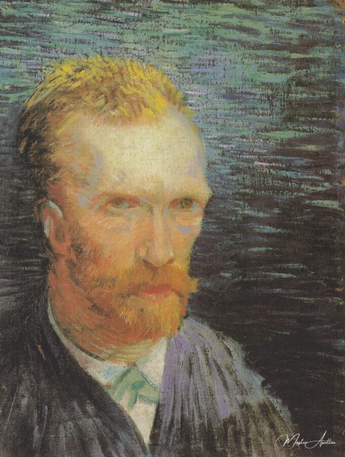 Autoportrait de Vincent Van Gogh,1887 de Van Gogh Série des Autoportraits de Vincent van Gogh
