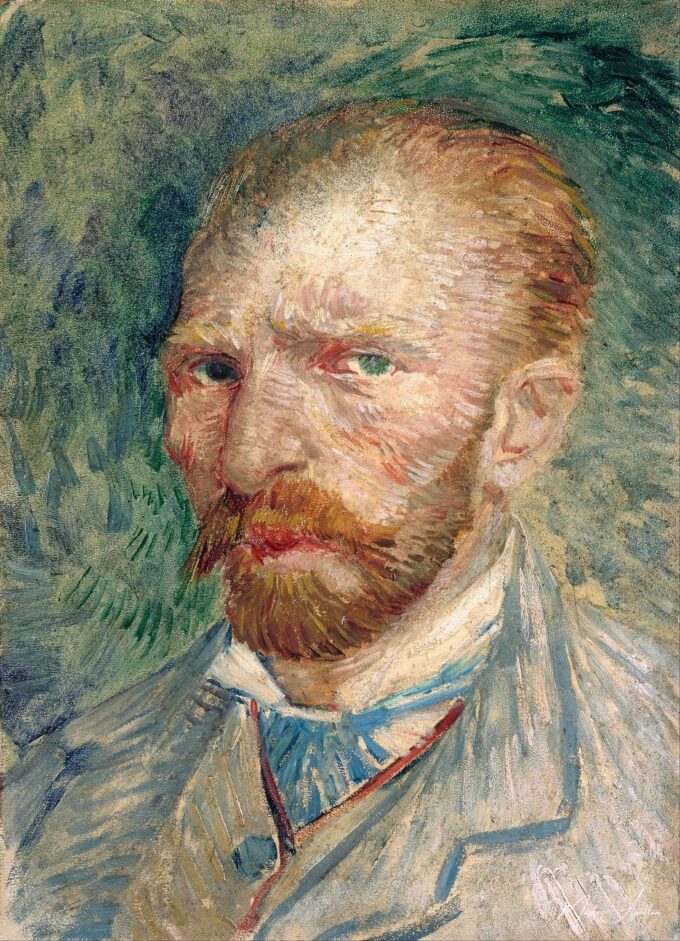 Autoportrait de Vincent Van Gogh – Van Gogh Série des Autoportraits de Vincent van Gogh