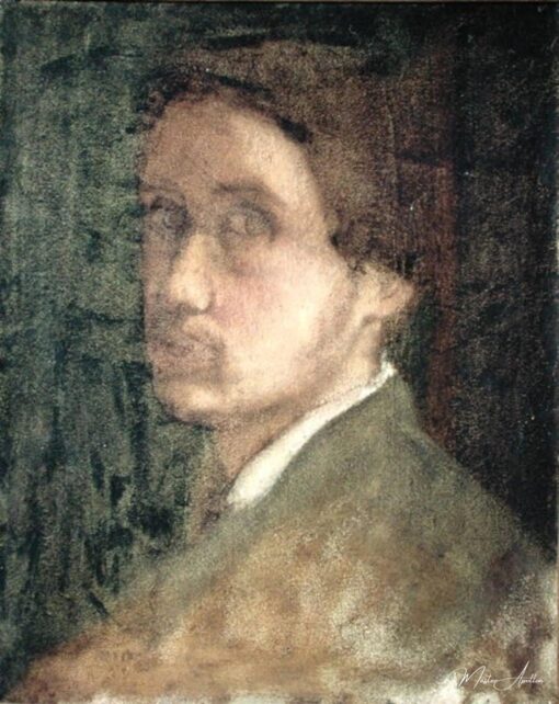 Autoportrait d’un homme – Edgar Degas Edgar Degas