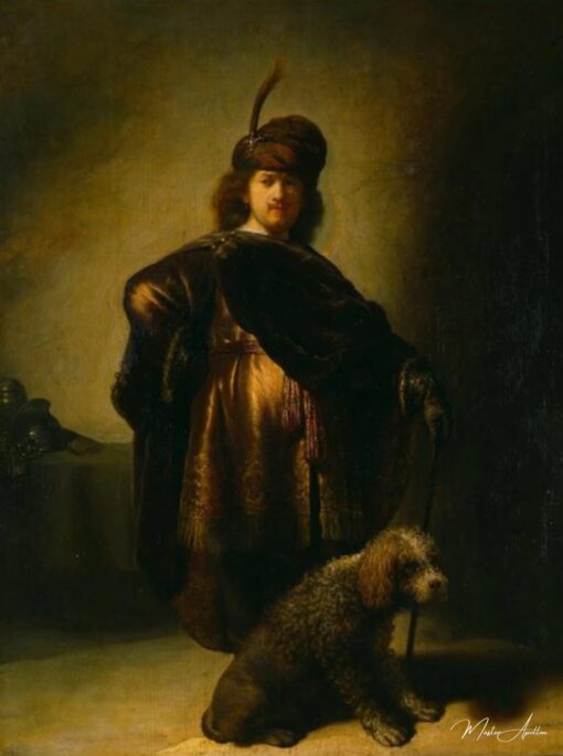 Autoportrait en costume oriental – Rembrandt van Rijn Rembrandt van Rijn 2