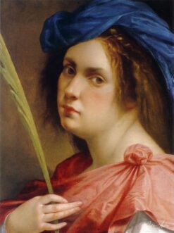 Autoportrait en femme martyre – Artemisia Gentileschi Artemisia Gentileschi