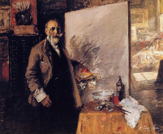 Self Portrait – William Merritt Chase William Merritt Chase
