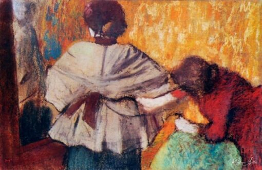 Avec la couturière – Edgar Degas Edgar Degas