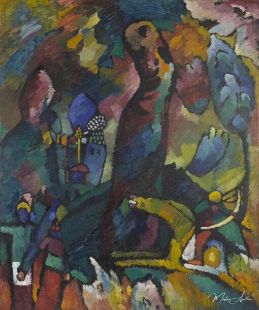 Avec un archer – Vassily Kandinsky Vassily Kandinsky