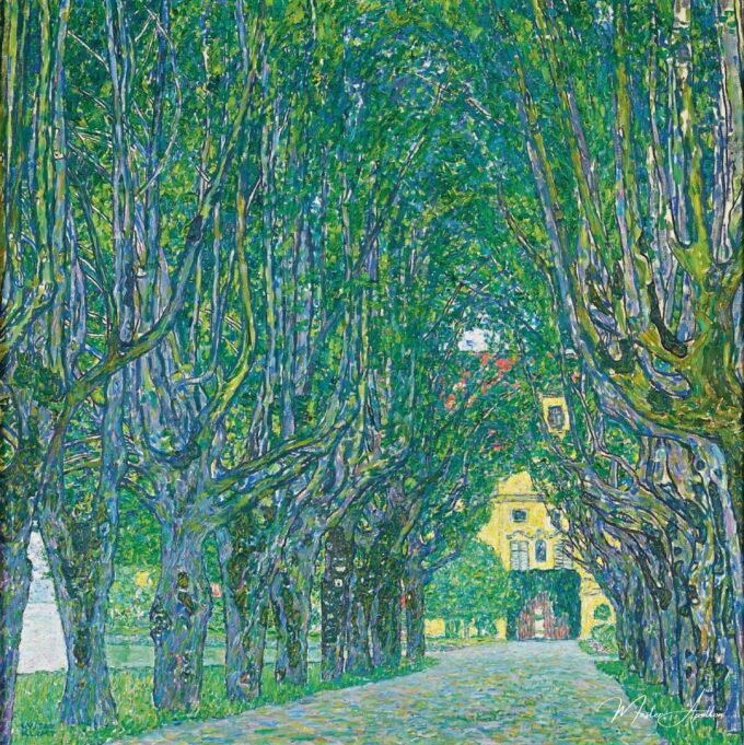 Avenue dans le parc de Schloss Kammer – Gustav Klimt Gustav Klimt