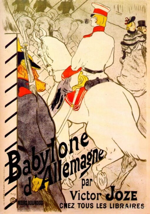 Babylone d’Allemagne – Toulouse Lautrec Henri de Toulouse-Lautrec