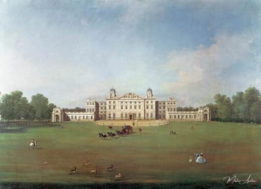Badminton House depuis le Parc de Badminton – Giovanni Antonio Canal Giovanni Antonio Canal 2