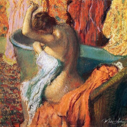 Baigneur assis – Edgar Degas Edgar Degas