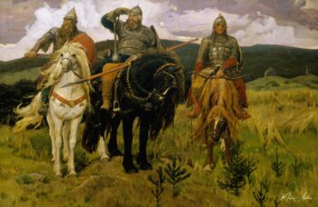 Bogatyrs – Viktor Vasnetsov Viktor Vasnetsov