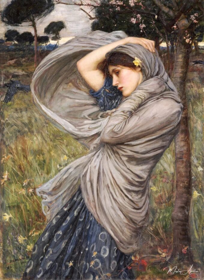 Borée – John William Waterhouse John William Waterhouse