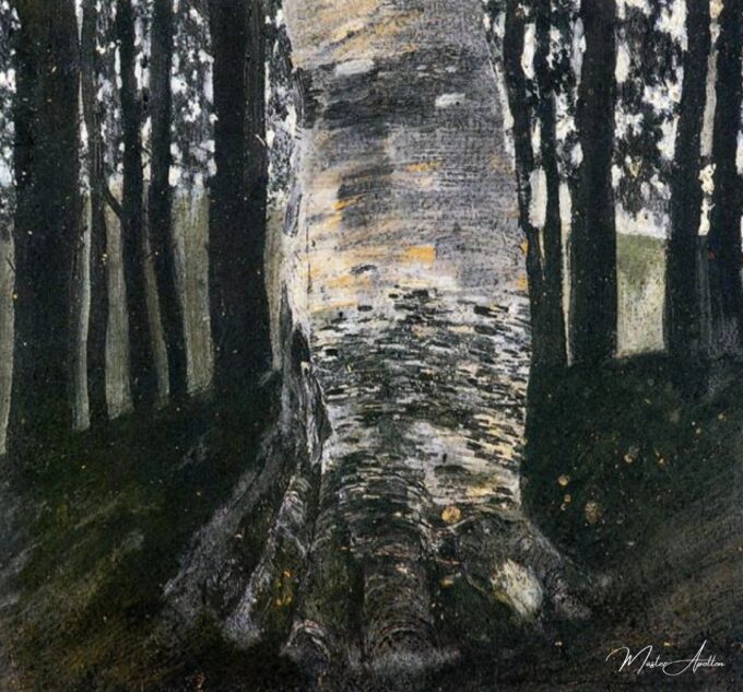 Bouleau dans une forêt – Gustav Klimt Gustav Klimt