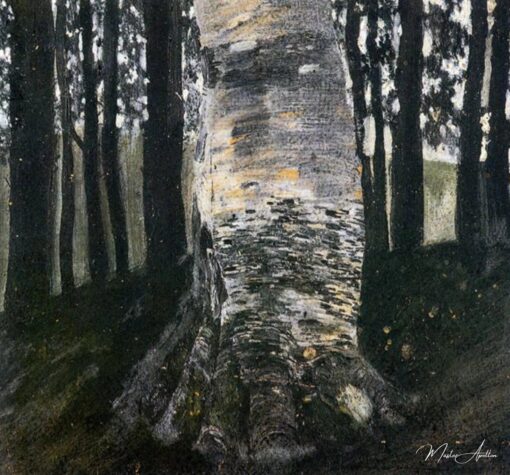 Bouleau dans une forêt – Gustav Klimt Gustav Klimt