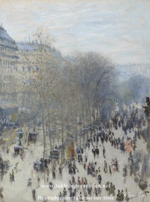 Boulevard des Capucines – Tableau Monet Claude Monet