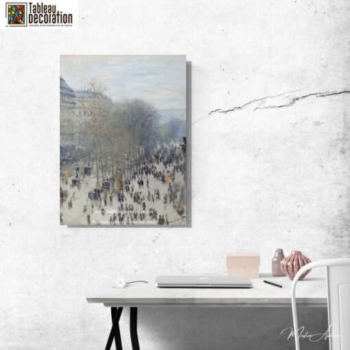 Boulevard des Capucines – Tableau Monet Claude Monet 5