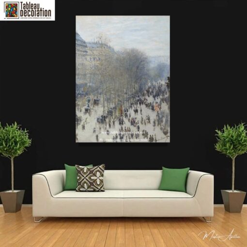Boulevard des Capucines – Tableau Monet Claude Monet 4