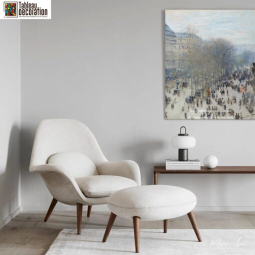 Boulevard des Capucines – Tableau Monet Claude Monet 6