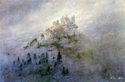 Brouillards de matin dans la montagne – Caspar David Friedrich Caspar David Friedrich