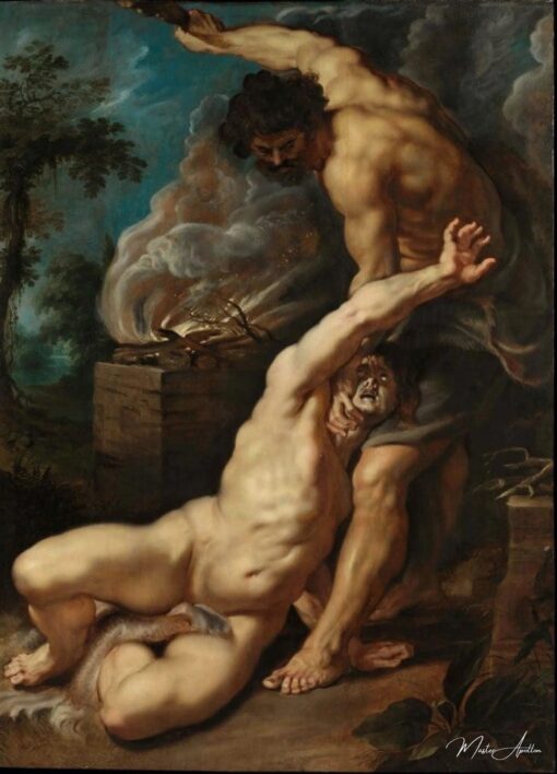 Caïn tuant Abel – Peter Paul Rubens | Peinture baroque emblématique Peter Paul Rubens 2