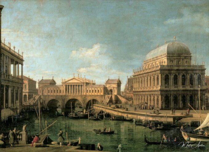 Canaletto / San Giacometto, Venice – Giovanni Antonio Canal Giovanni Antonio Canal