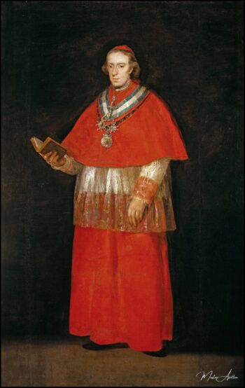 Cardinal Don Luis María de Borbón Vallabriga – Francisco de Goya Francisco de Goya