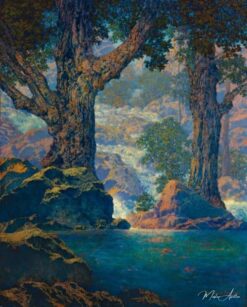 Cascades (Quiet Solitude) – Maxfield Parrish Maxfield Parrish