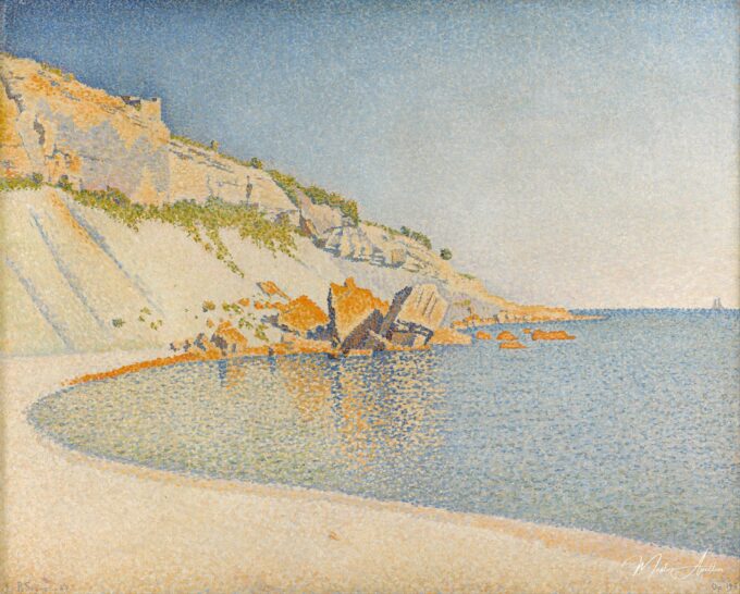 Cassis, Cap Lombard, Opus 196 – Paul Signac Paul Signac