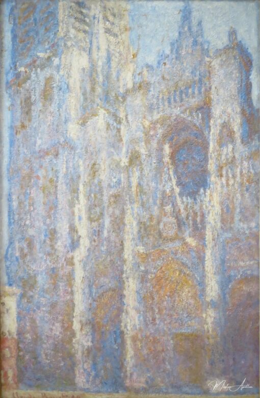 Cathédrale de Rouen, au soleil couchant (W1350) – Claude Monet Claude Monet