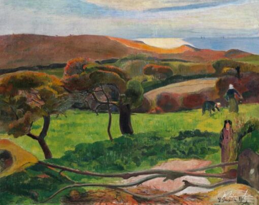 Champs près de la mer – Paul Gauguin Paul Gauguin