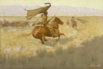 Changement de propriétaire (Le Stampede ; Les voleurs de chevaux) – Frederic Remington Frederic Remington